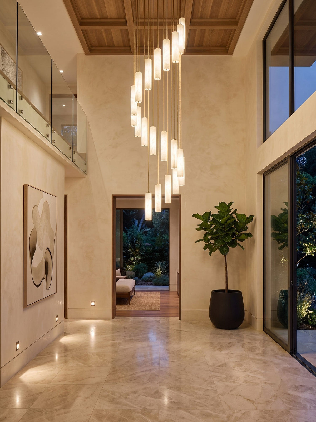 Spiral Staircase Chandelier — Chandelier | Maison Monashee — view 8