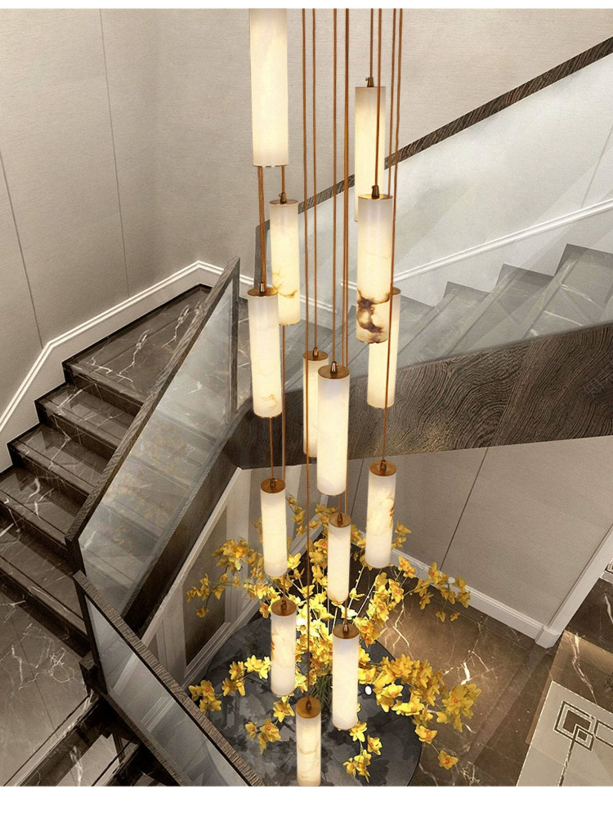 Spiral Staircase Chandelier — Chandelier | Maison Monashee — view 7