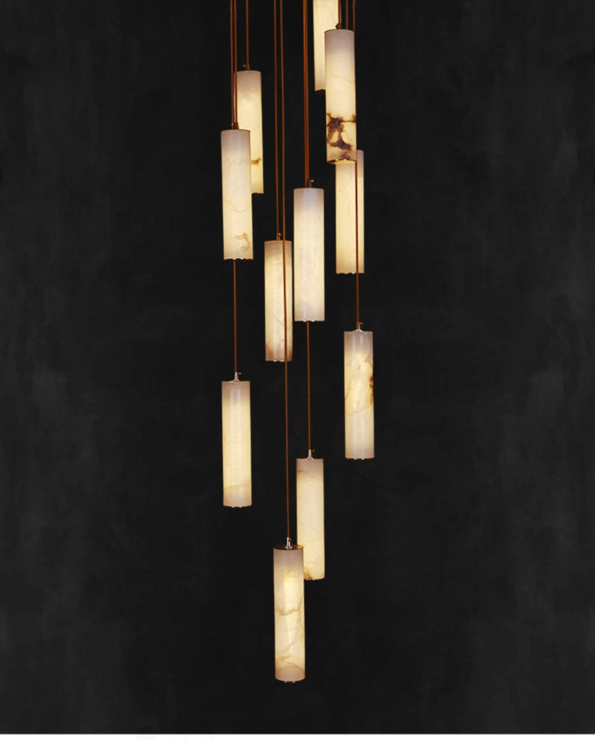 Spiral Staircase Chandelier — Chandelier | Maison Monashee — view 19