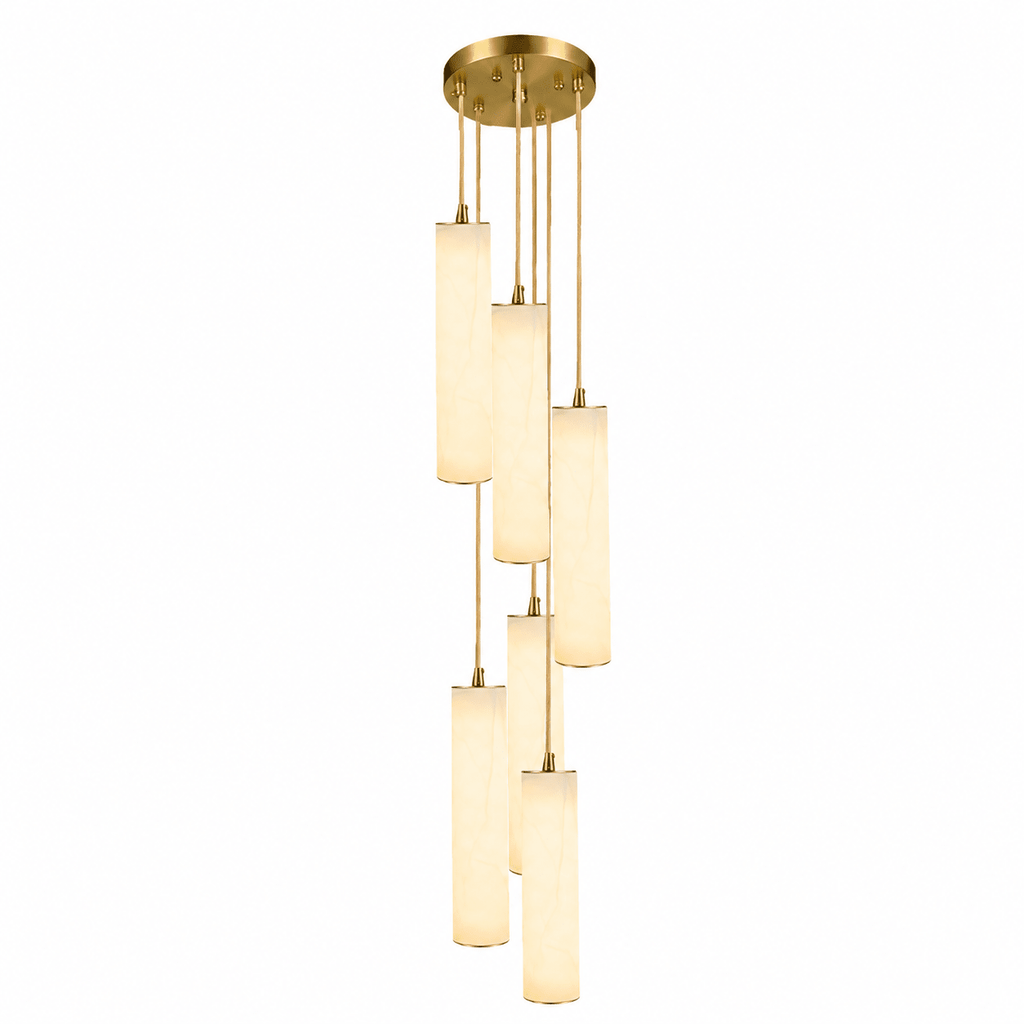 Spiral Staircase Chandelier — Chandelier | Maison Monashee — view 15