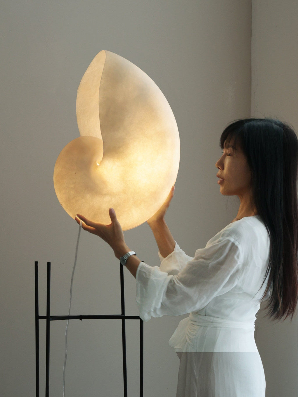 Spiral LED Table Lamp — Table Lamp | Maison Monashee — view 16