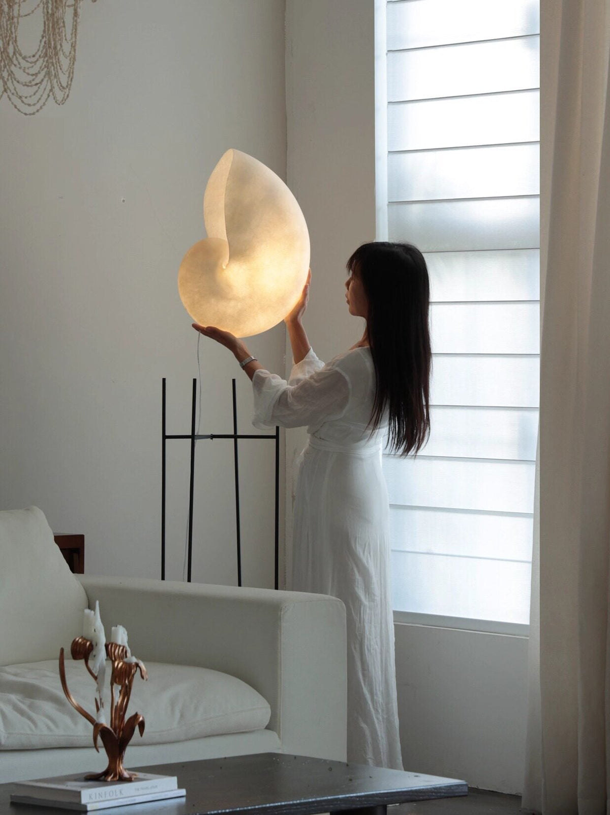 Spiral LED Table Lamp — Table Lamp | Maison Monashee — view 3