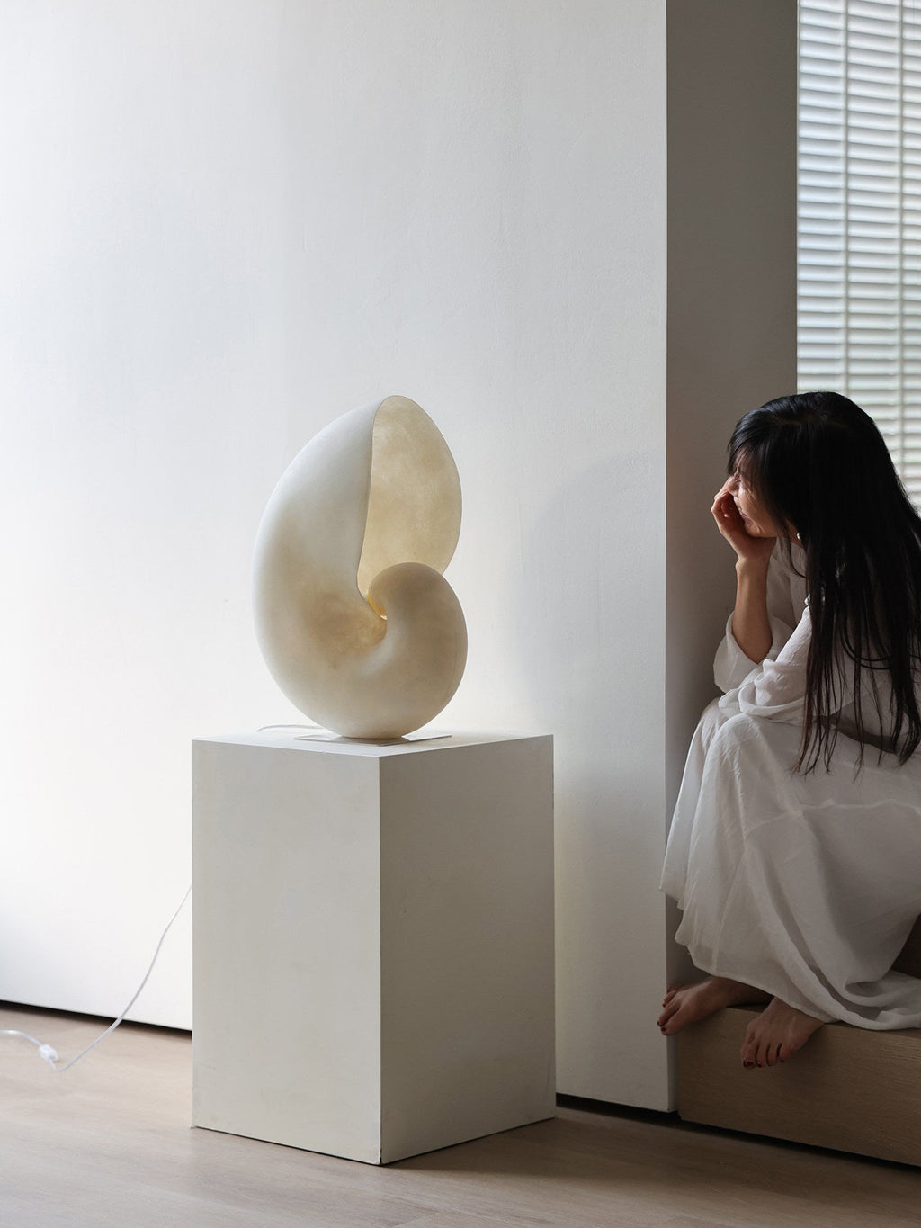 Spiral LED Table Lamp — Table Lamp | Maison Monashee — view 4