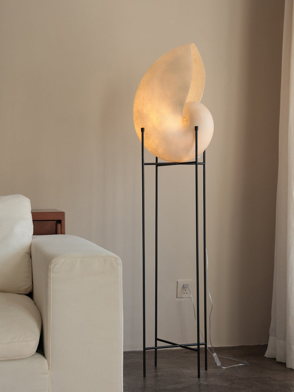 Spiral LED Table Lamp — Table Lamp | Maison Monashee — view 6