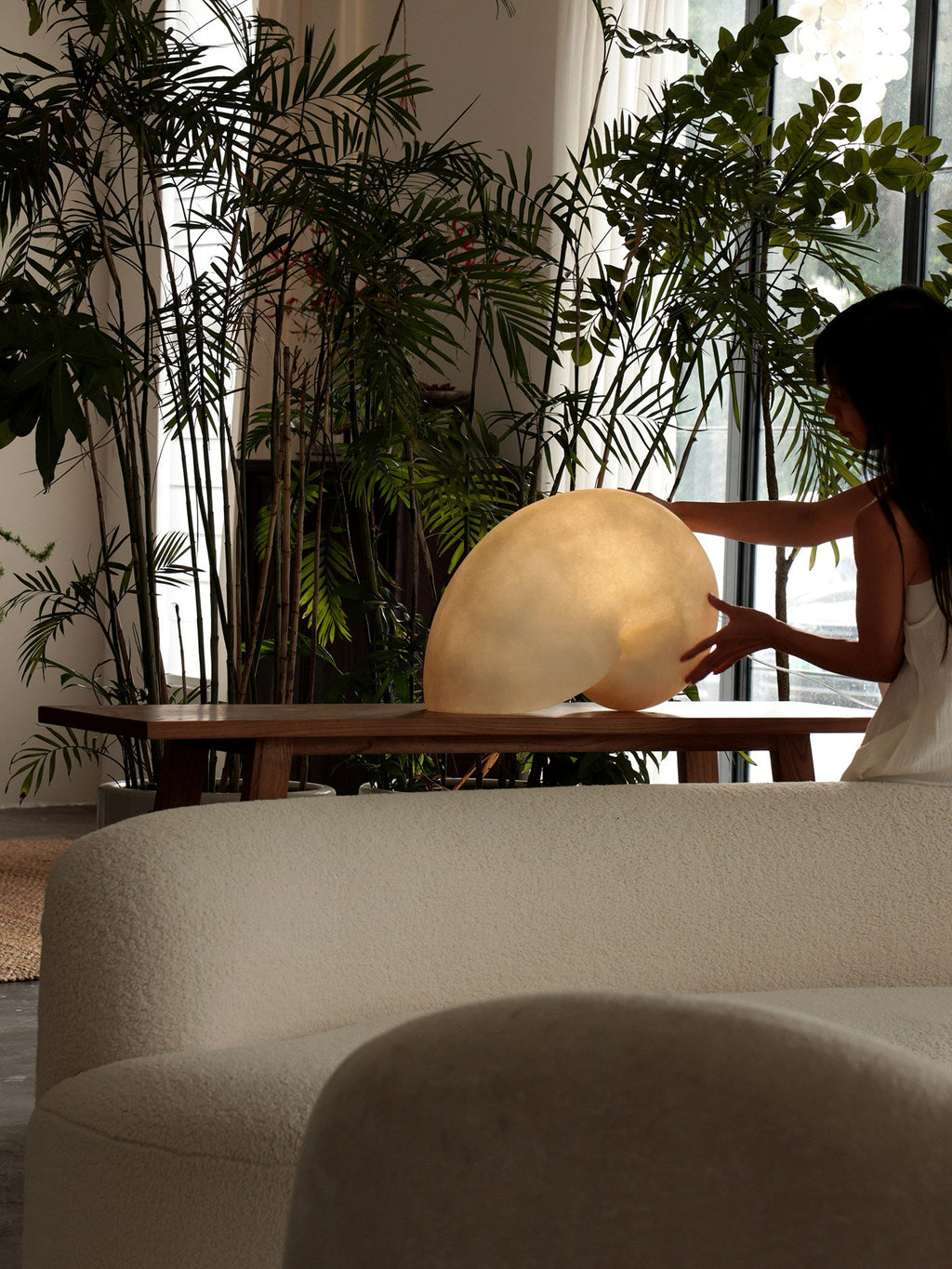 Spiral LED Table Lamp — Table Lamp | Maison Monashee — view 17
