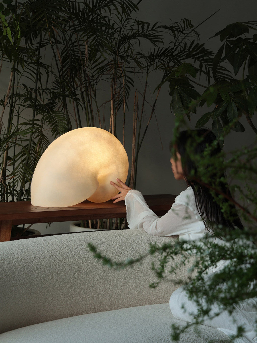 Spiral LED Table Lamp — Table Lamp | Maison Monashee — view 22