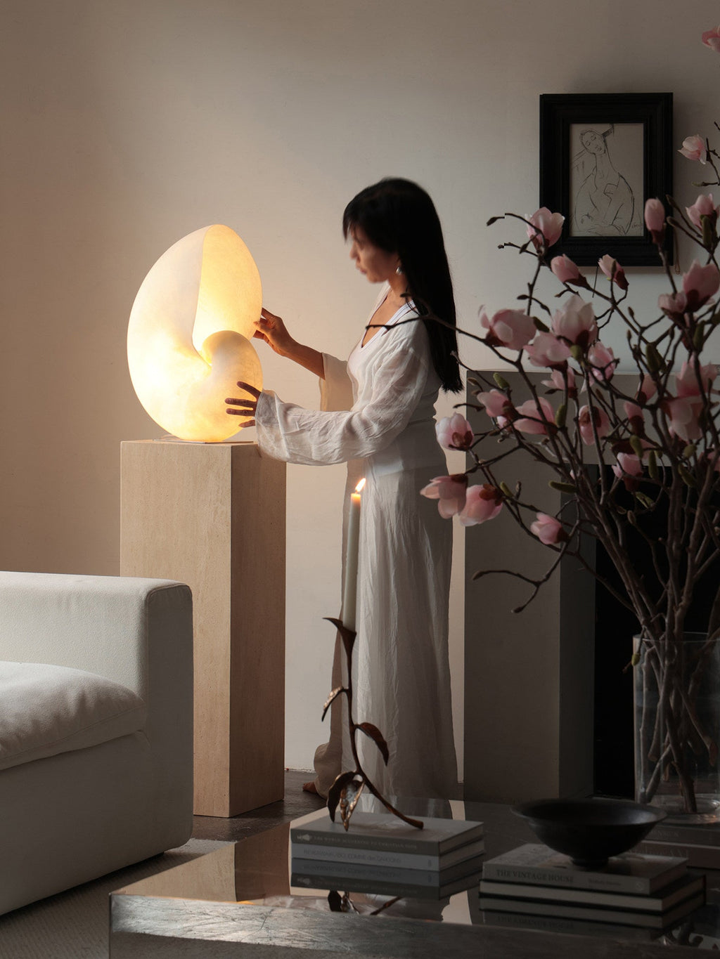 Spiral LED Table Lamp — Table Lamp | Maison Monashee — view 26