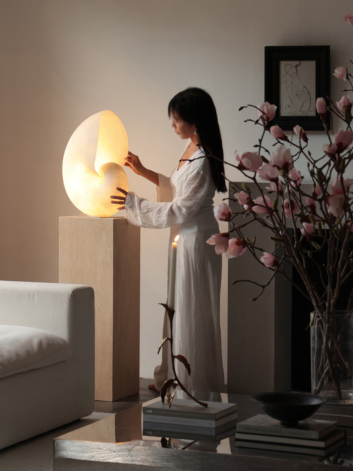 Spiral LED Table Lamp — Table Lamp | Maison Monashee — view 26