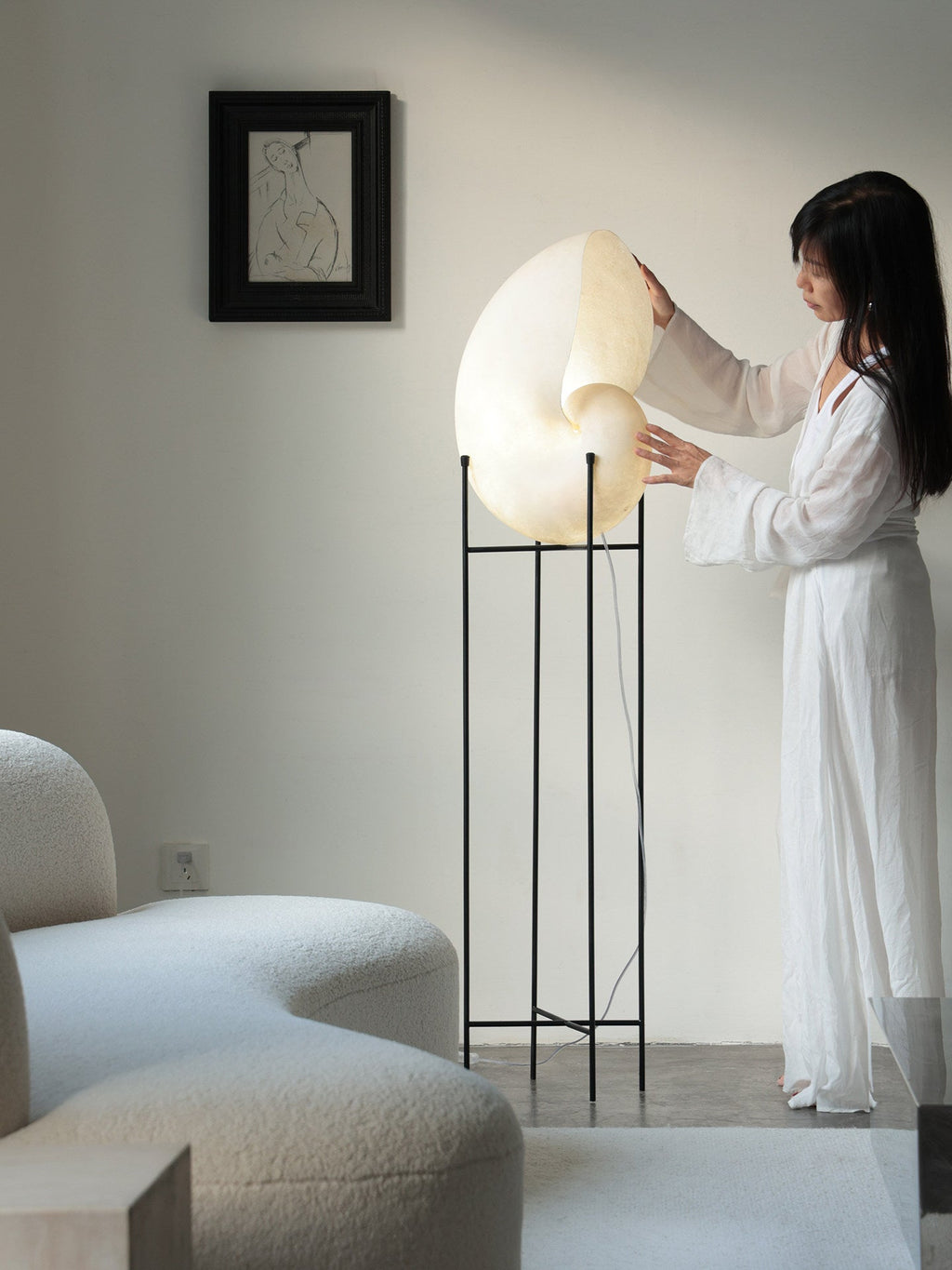 Spiral LED Table Lamp — Table Lamp | Maison Monashee — view 37