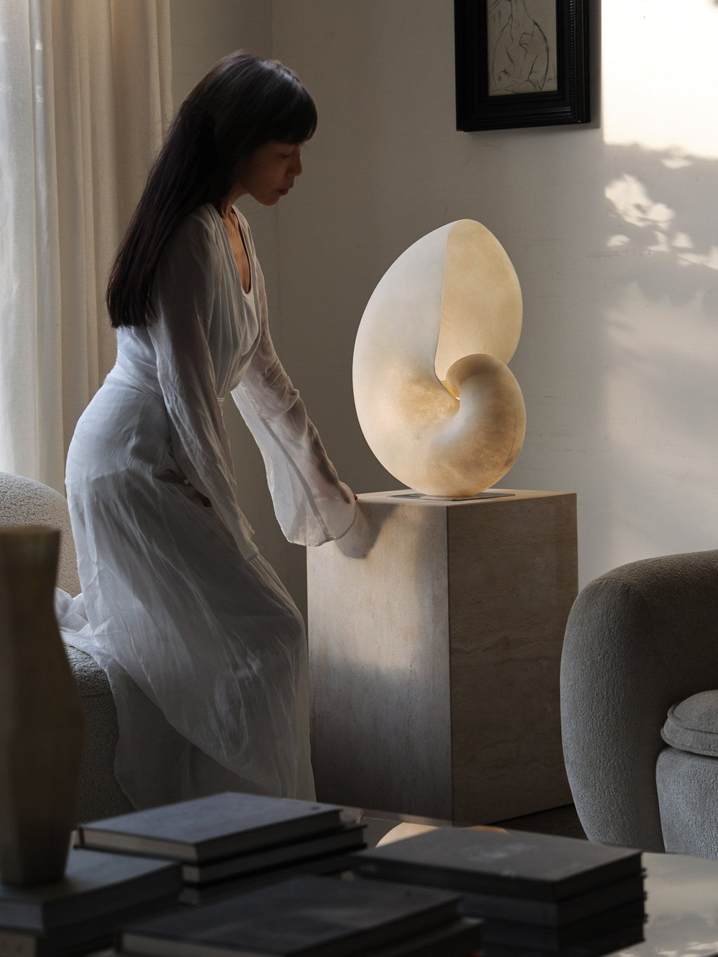 Spiral LED Table Lamp — Table Lamp | Maison Monashee — view 40