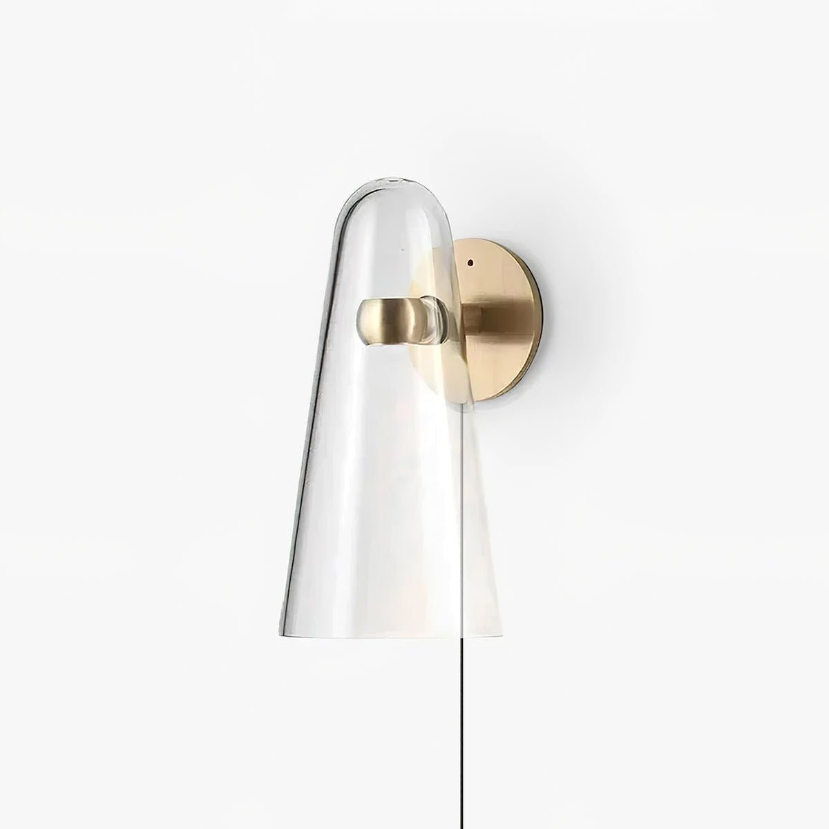 Modern Glass Sconce — Wall Sconce | Maison Monashee