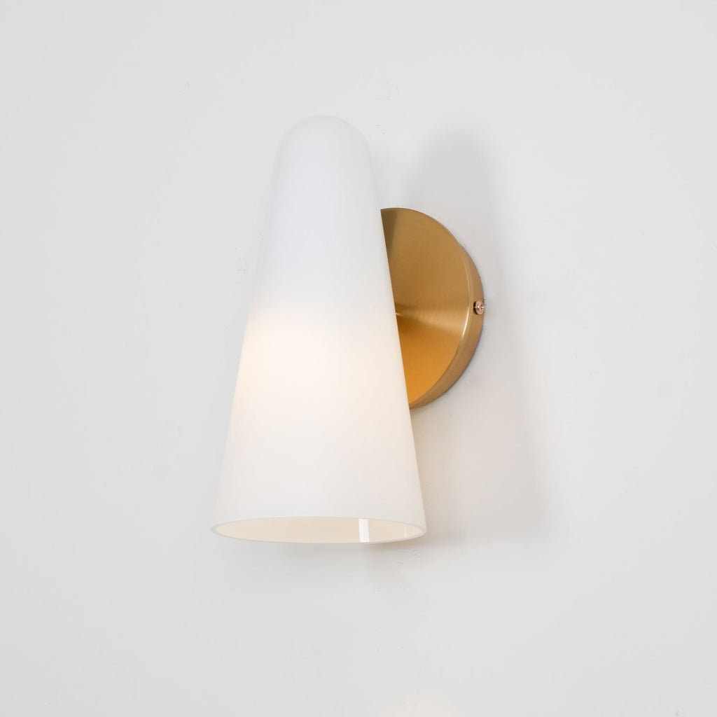 Modern Glass Sconce — Wall Sconce | Maison Monashee — view 62