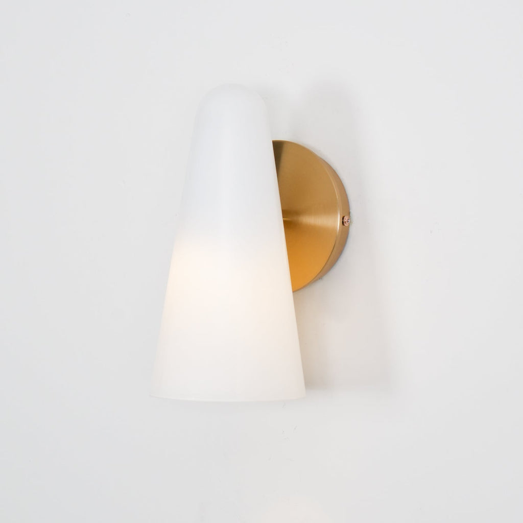 Modern Glass Sconce — Wall Sconce | Maison Monashee — view 55