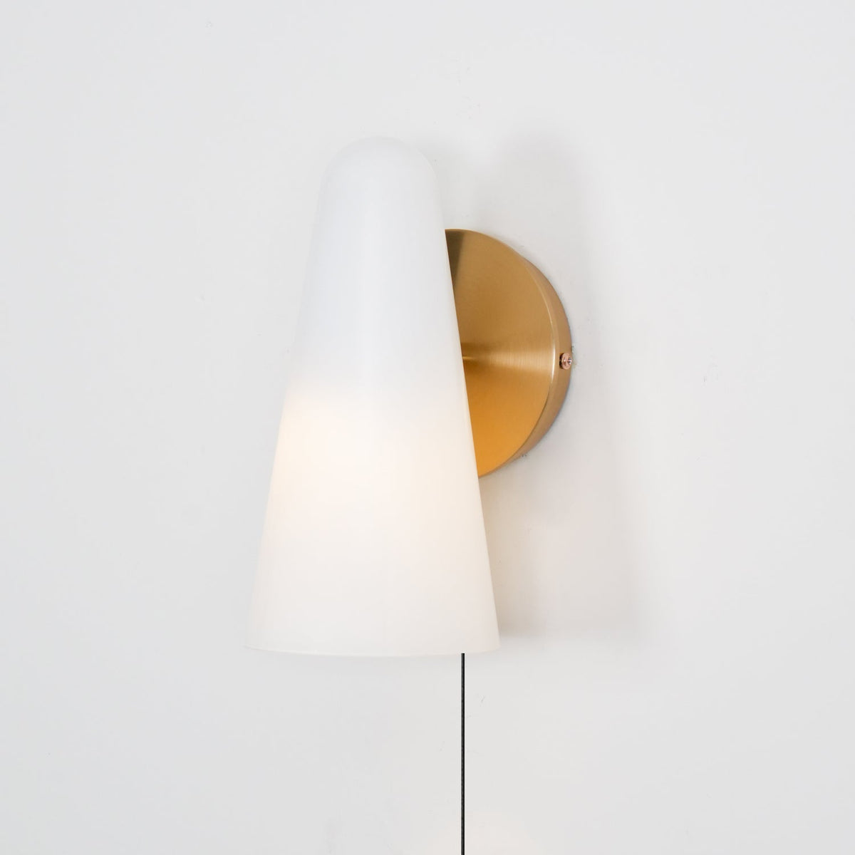 Modern Glass Sconce — Wall Sconce | Maison Monashee — view 5