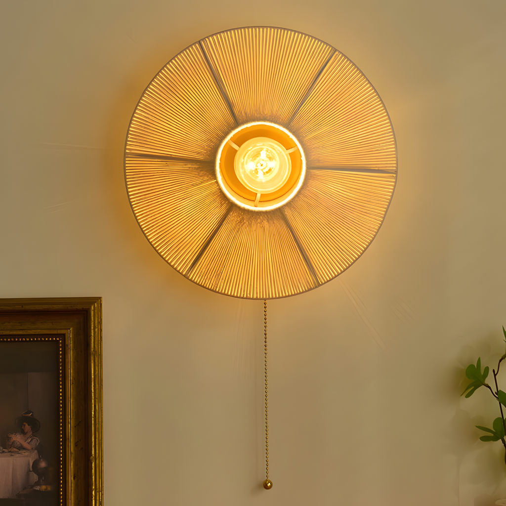 Round Wall Light Fixture — Wall Sconce | Maison Monashee — view 5