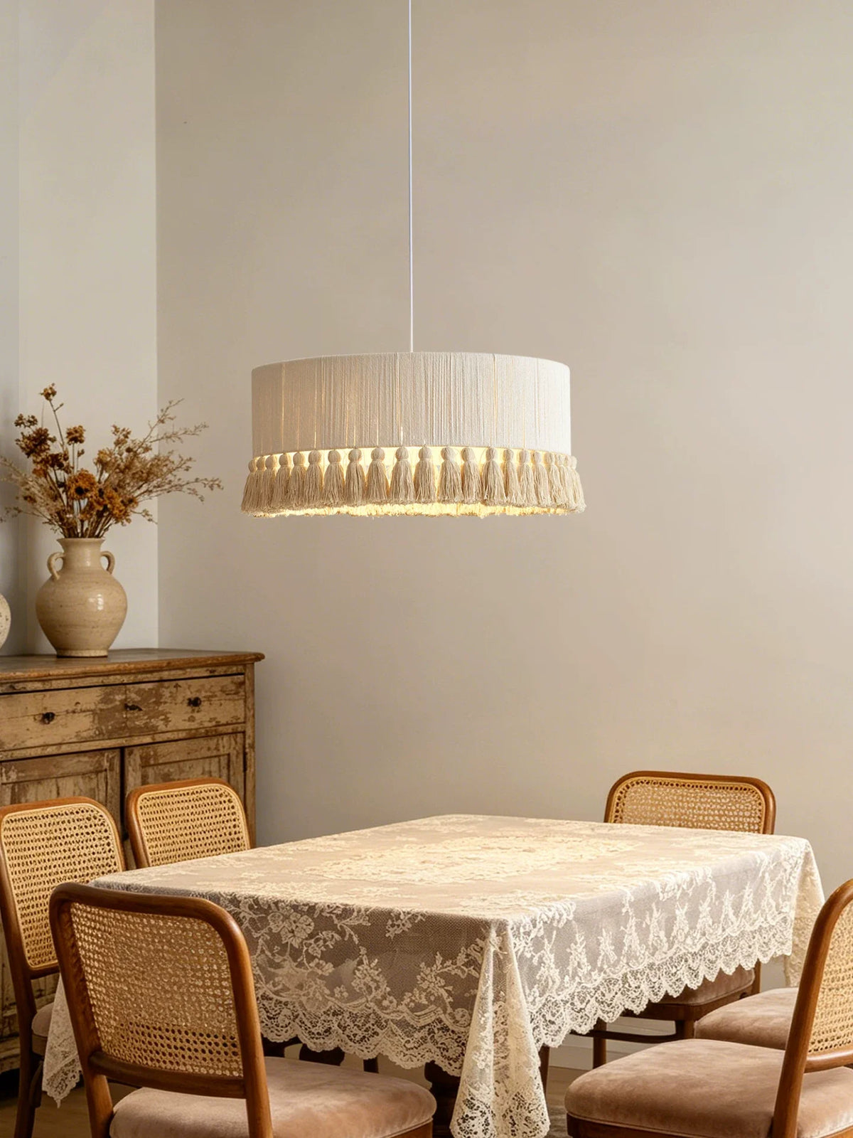 Drum Hanging Light — Pendant Light | Maison Monashee — view 6