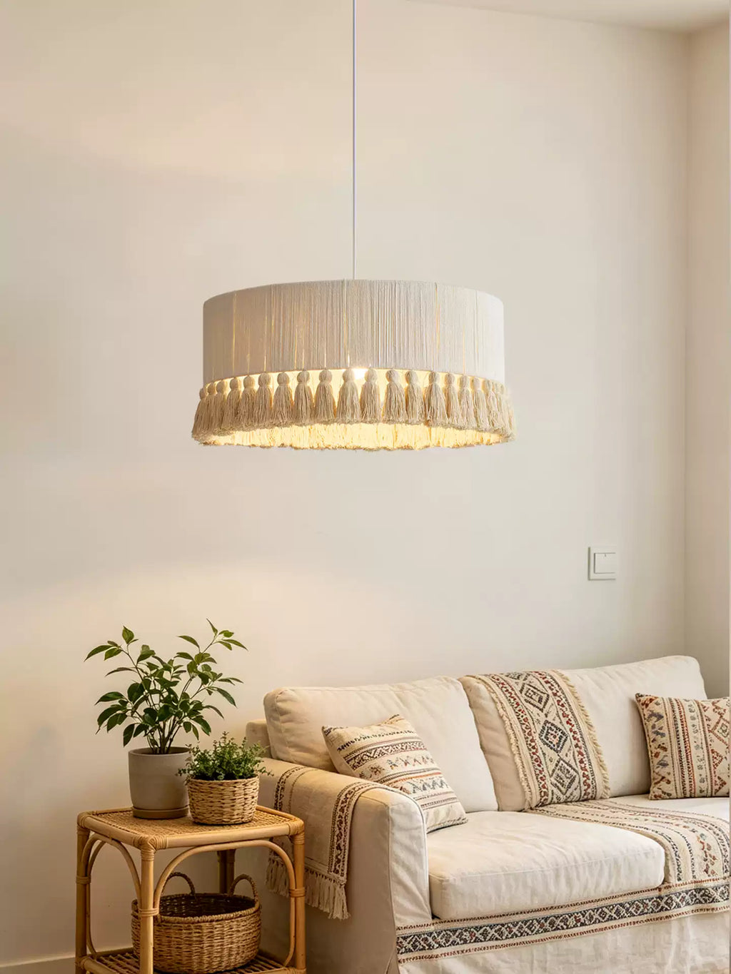Drum Hanging Light — Pendant Light | Maison Monashee — view 7