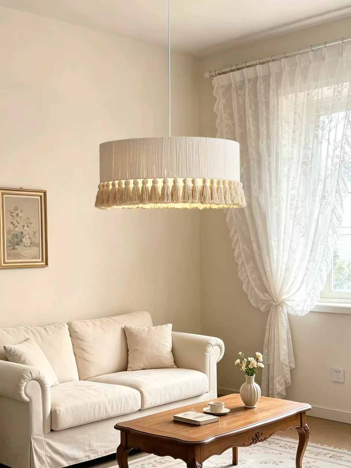 Drum Hanging Light — Pendant Light | Maison Monashee — view 8