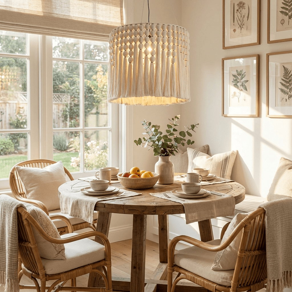 Single Drum Pendant Light — Pendant Light | Maison Monashee — view 2