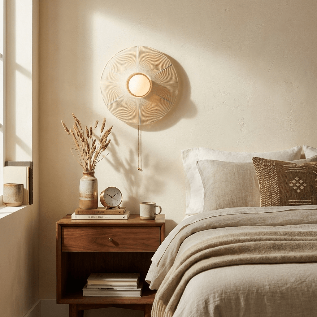 Round Wall Light Fixture — Wall Sconce | Maison Monashee — view 2
