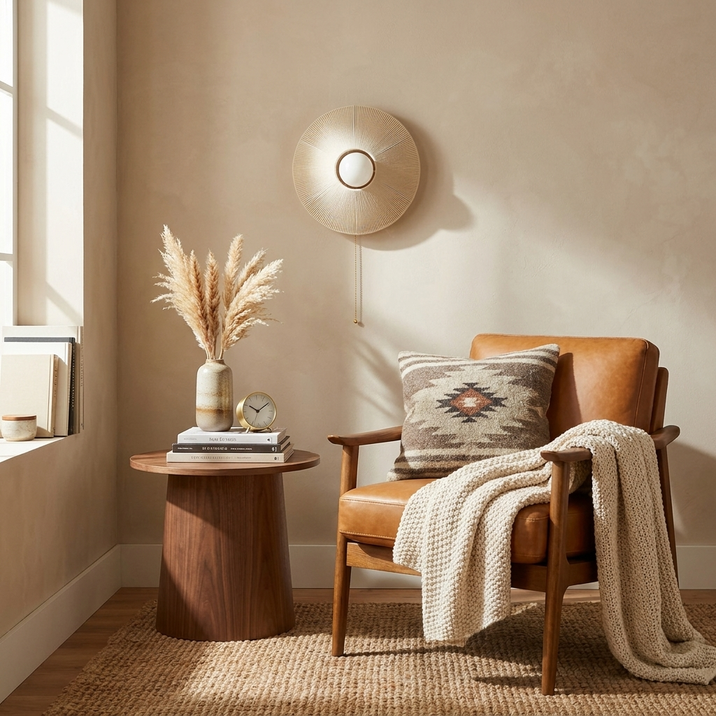 Round Wall Light Fixture — Wall Sconce | Maison Monashee — view 15