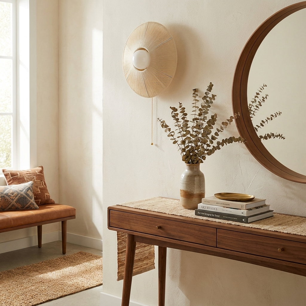 Round Wall Light Fixture — Wall Sconce | Maison Monashee — view 16