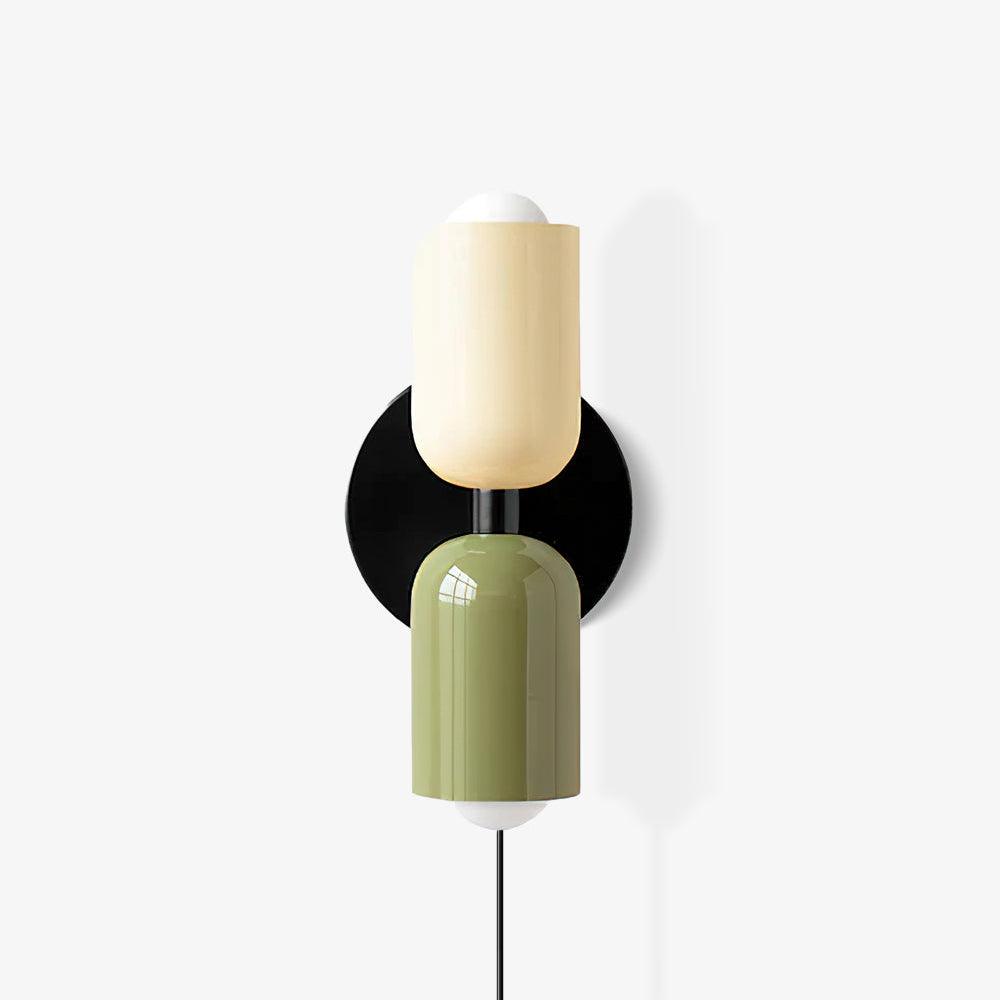 Red Wall Sconce Plug-In — Wall Sconce | Maison Monashee