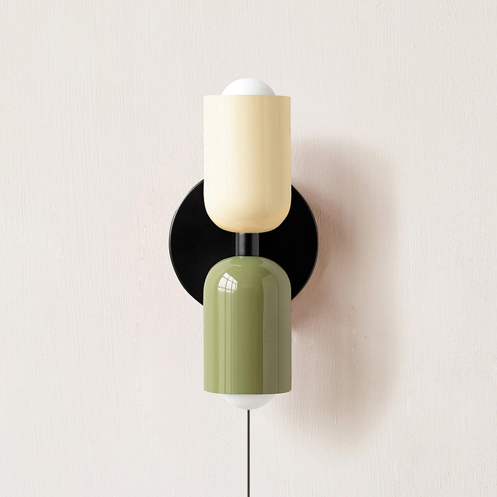 Red Wall Sconce Plug-In — Wall Sconce | Maison Monashee — view 13
