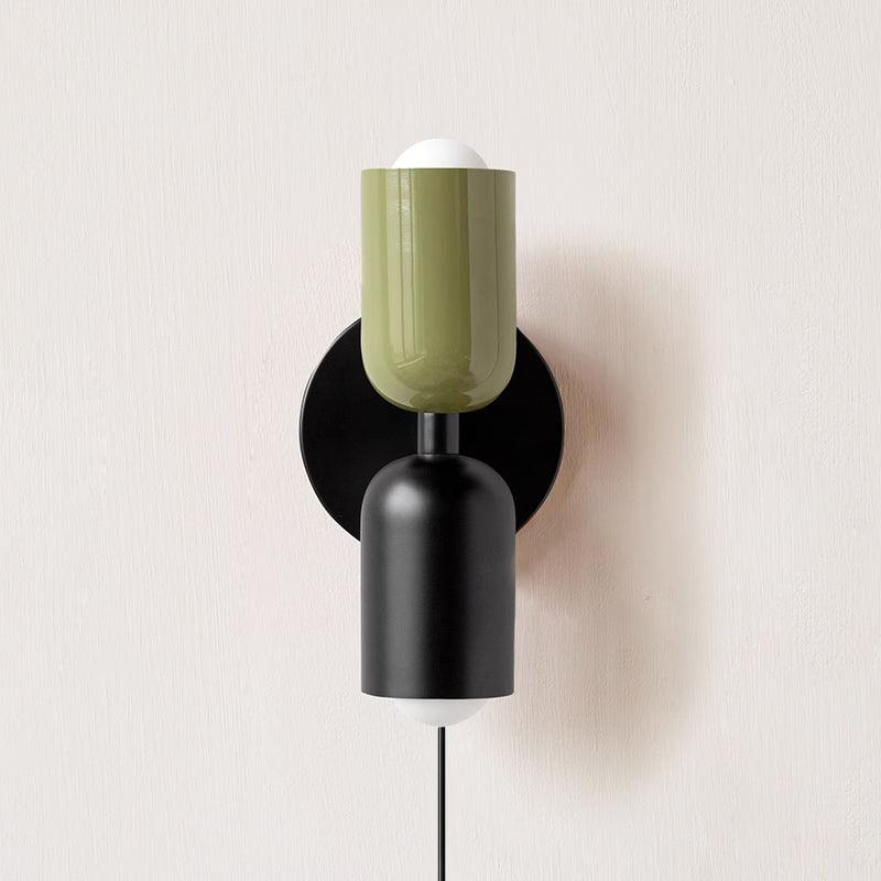 Red Wall Sconce Plug-In — Wall Sconce | Maison Monashee — view 14