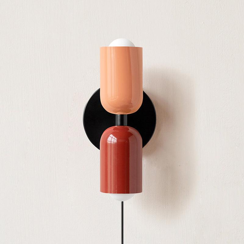 Red Wall Sconce Plug-In — Wall Sconce | Maison Monashee — view 20