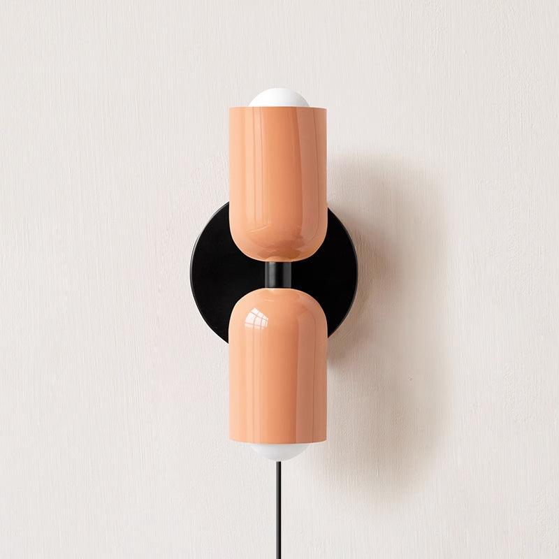 Red Wall Sconce Plug-In — Wall Sconce | Maison Monashee — view 36