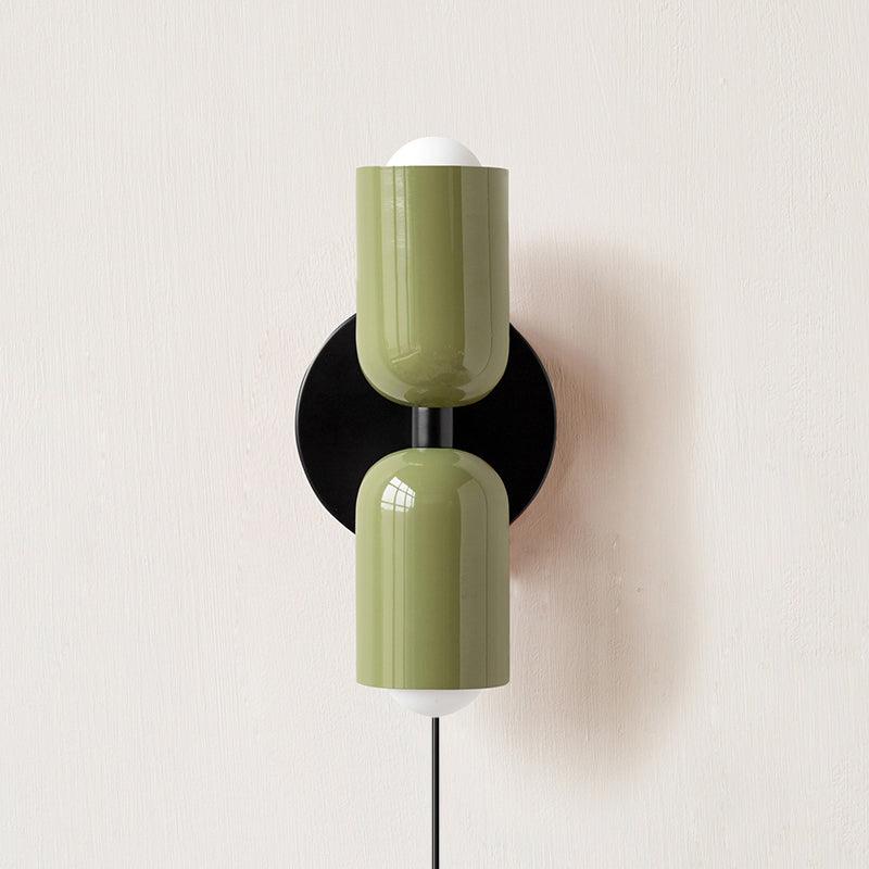 Red Wall Sconce Plug-In — Wall Sconce | Maison Monashee — view 38