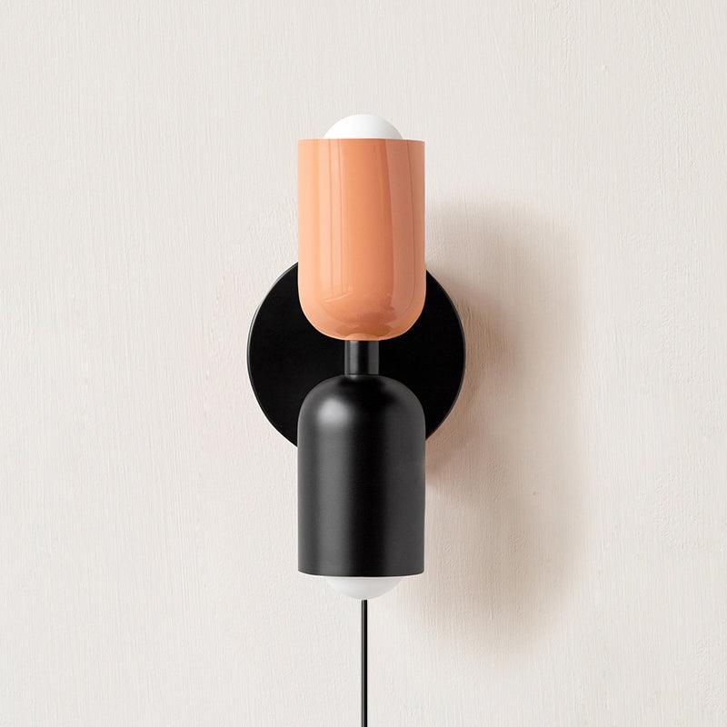 Red Wall Sconce Plug-In — Wall Sconce | Maison Monashee — view 21