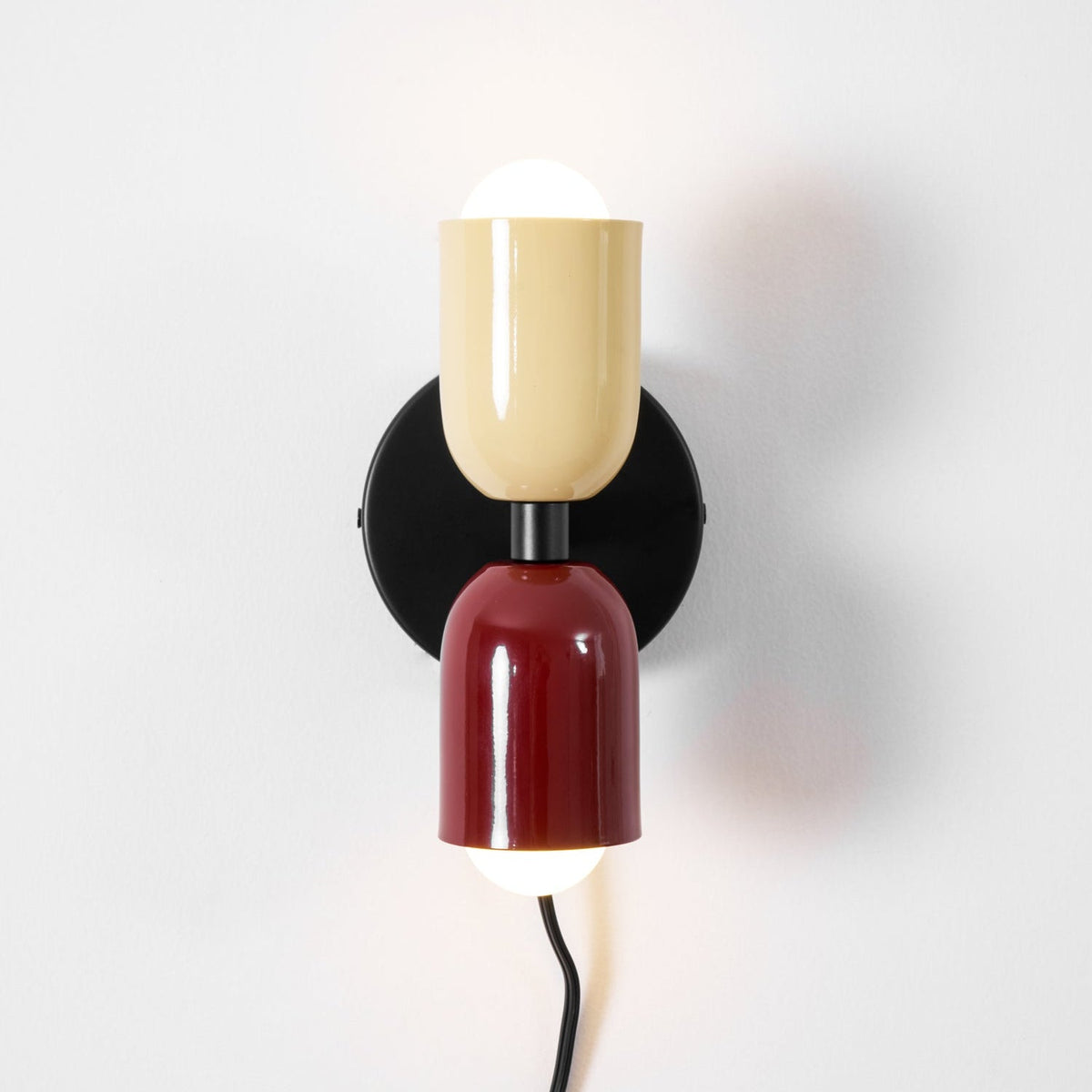 Red Wall Sconce Plug-In — Wall Sconce | Maison Monashee — view 74