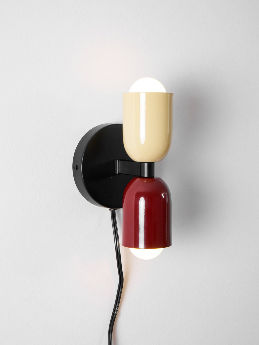 Red Wall Sconce Plug-In — Wall Sconce | Maison Monashee — view 75