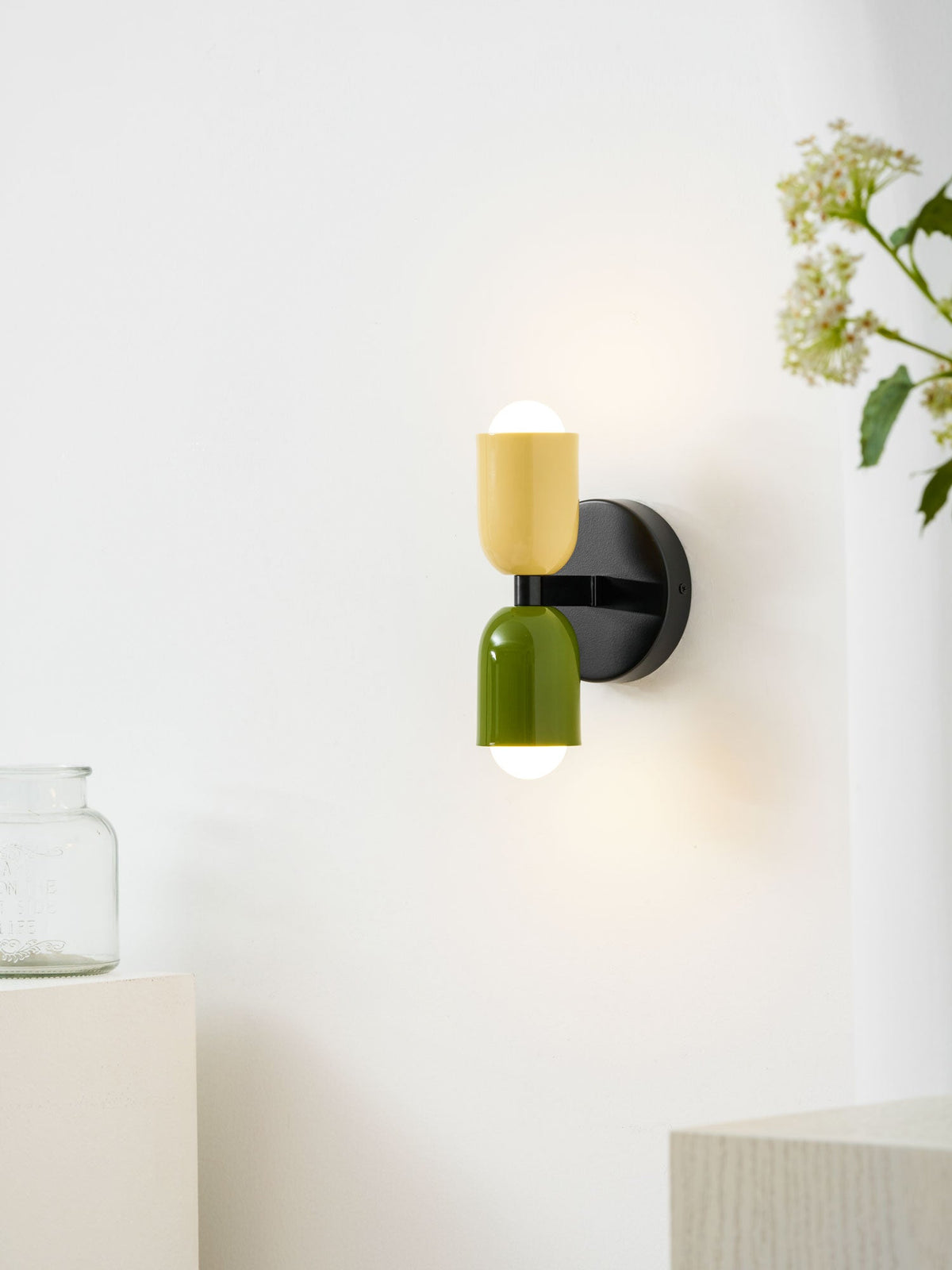 Up Down Black Wall Light — Wall Sconce | Maison Monashee — view 2