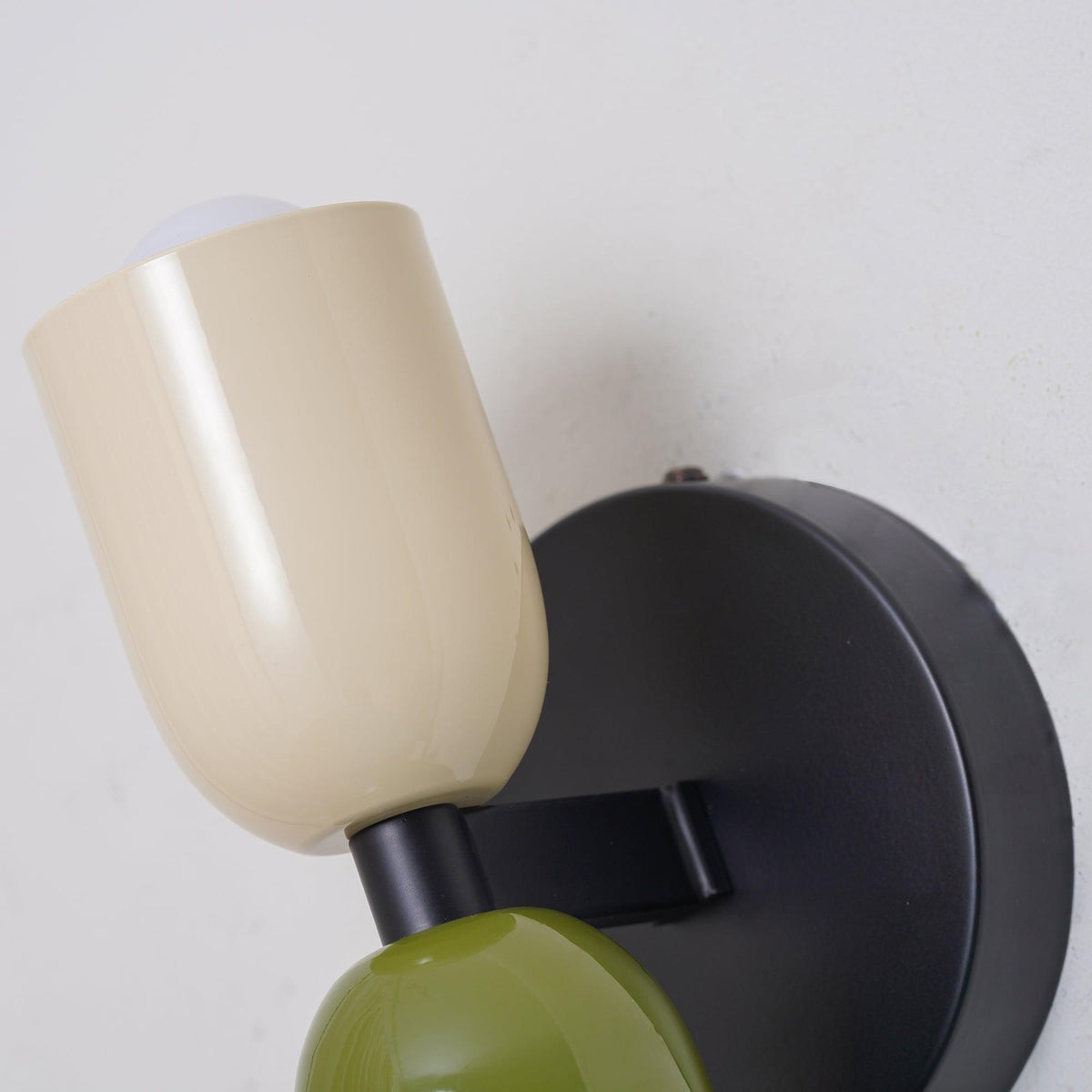 Red Wall Sconce Plug-In — Wall Sconce | Maison Monashee — view 28