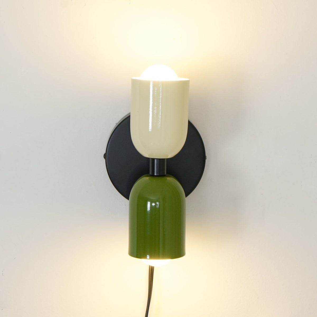 Red Wall Sconce Plug-In — Wall Sconce | Maison Monashee — view 15