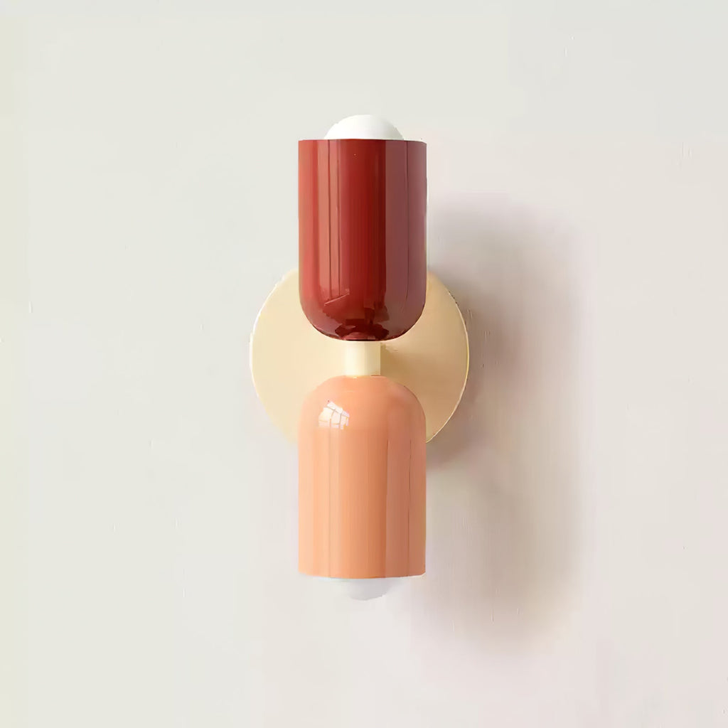 Red Wall Sconce Plug-In — Wall Sconce | Maison Monashee — view 72