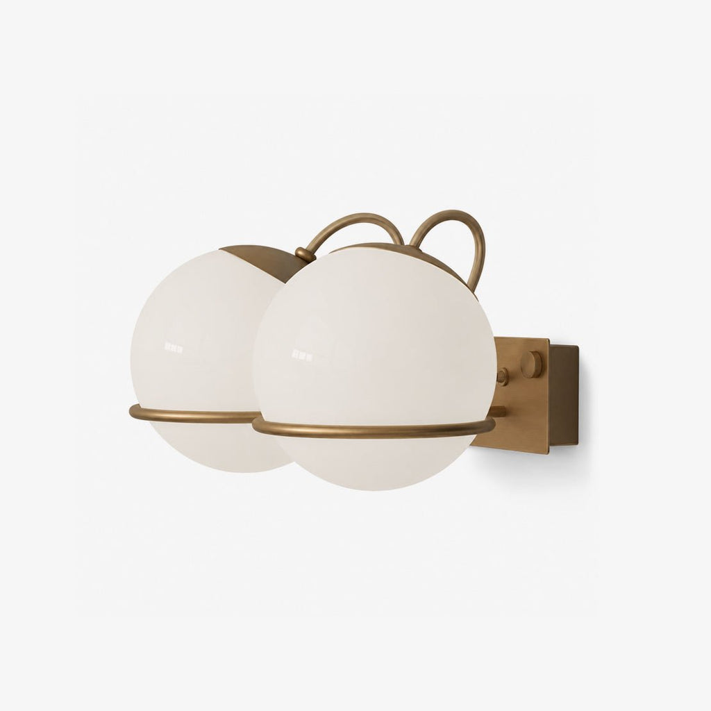 Milk Globe Sconce — Wall Sconce | Maison Monashee