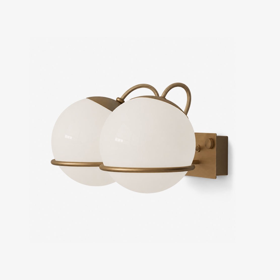 Milk Globe Sconce — Wall Sconce | Maison Monashee
