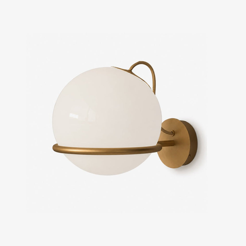 Milk Globe Sconce — Wall Sconce | Maison Monashee — view 10