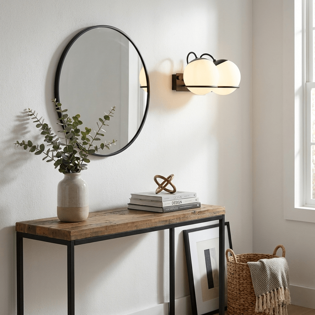 Milk Globe Sconce — Wall Sconce | Maison Monashee — view 5