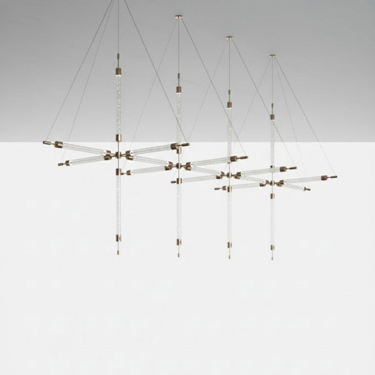 Gold Chandelier — Chandelier | Maison Monashee — view 33