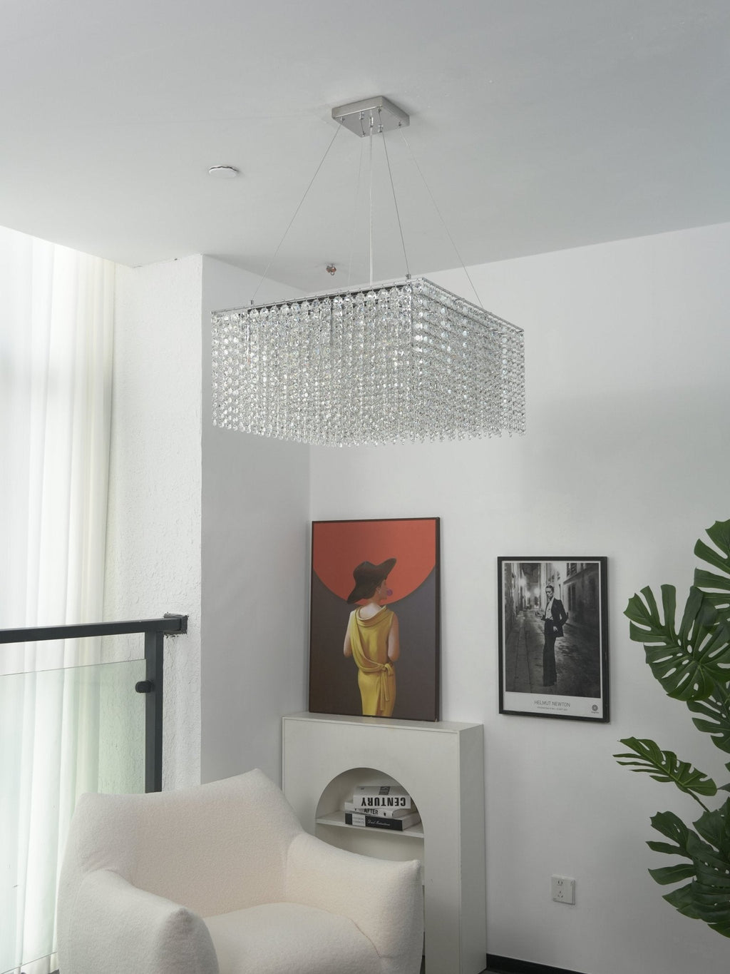 Crystal Pendant Chandelier Lighting — Chandelier | Maison Monashee — view 9