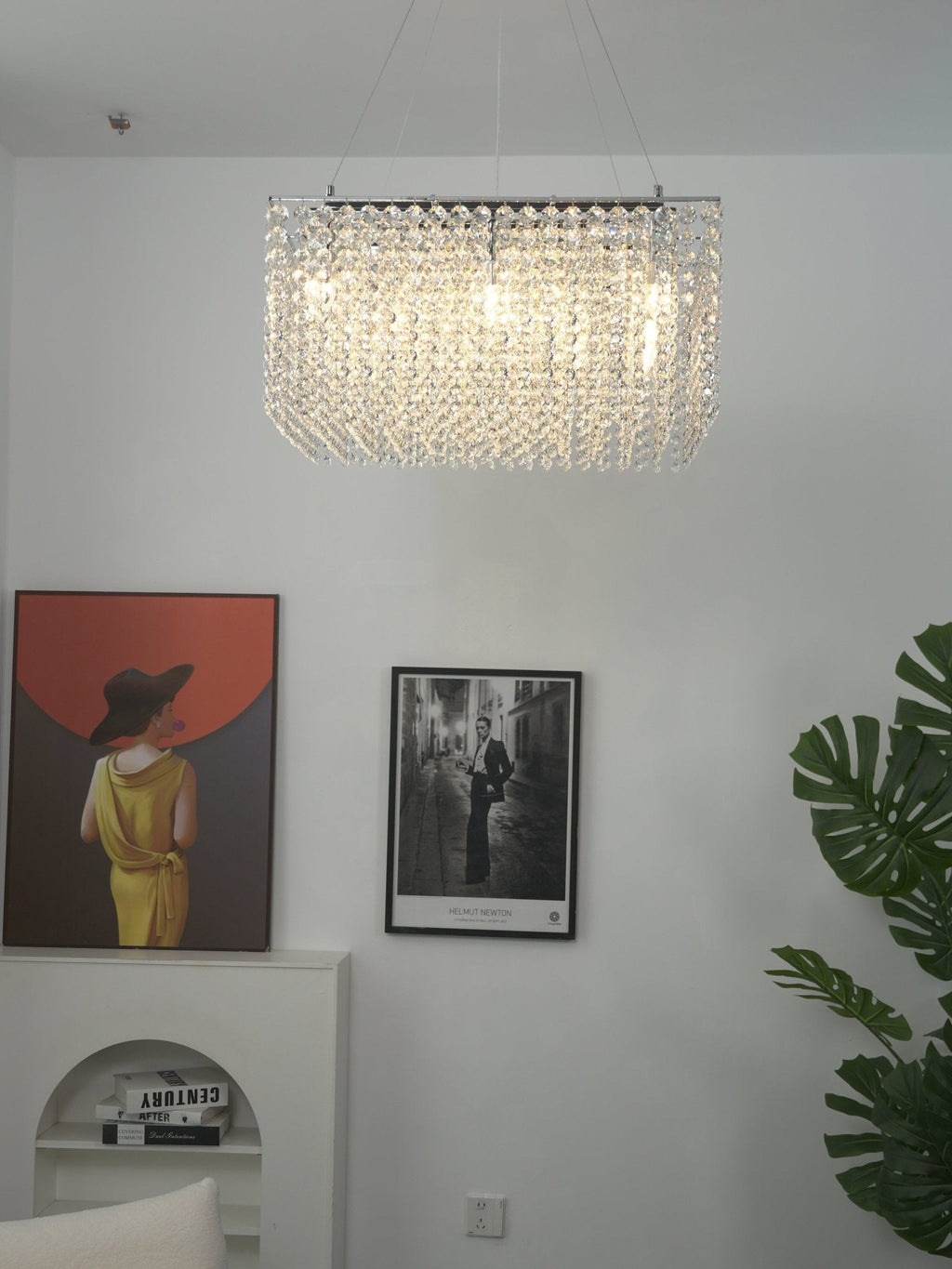 Crystal Pendant Chandelier Lighting — Chandelier | Maison Monashee — view 25