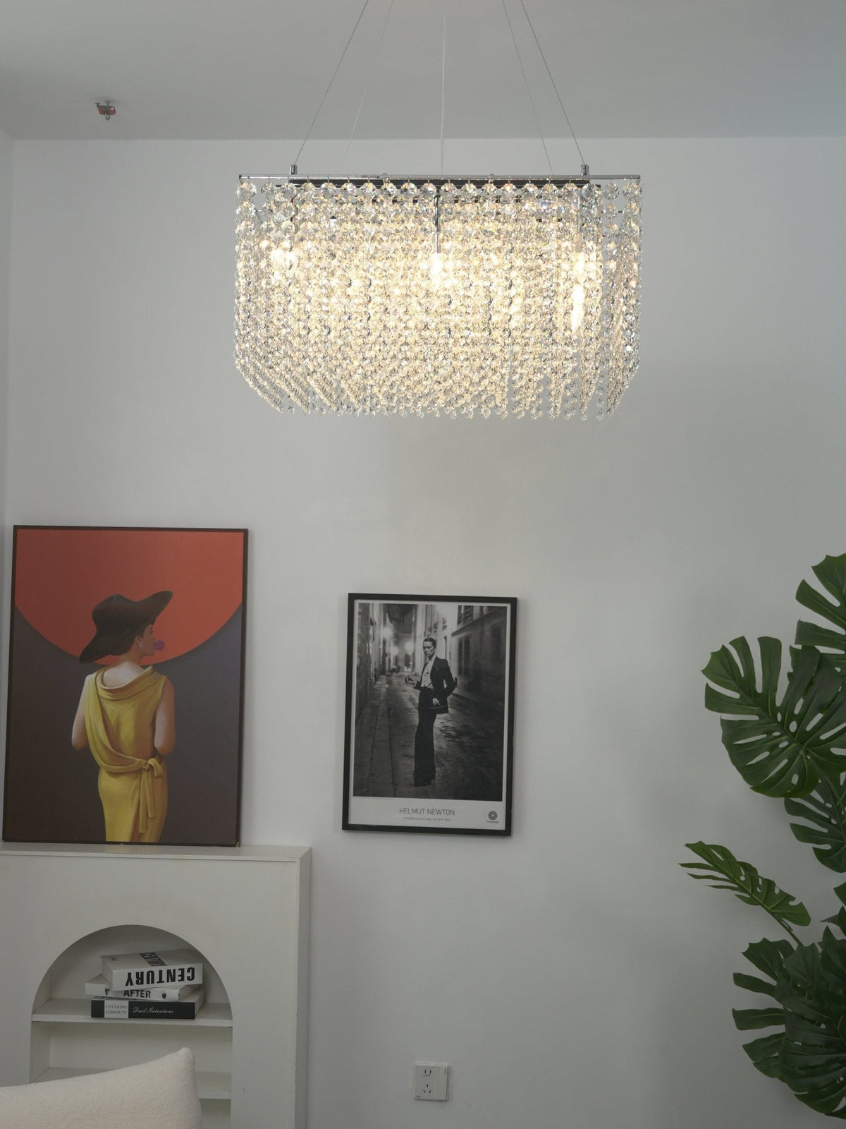 Crystal Pendant Chandelier Lighting — Chandelier | Maison Monashee — view 25