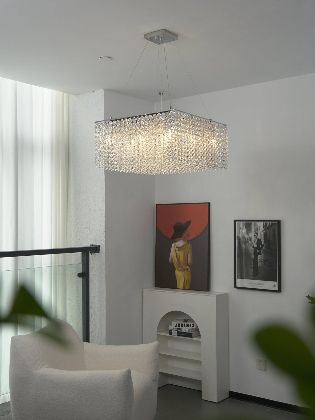 Crystal Pendant Chandelier Lighting — Chandelier | Maison Monashee — view 27