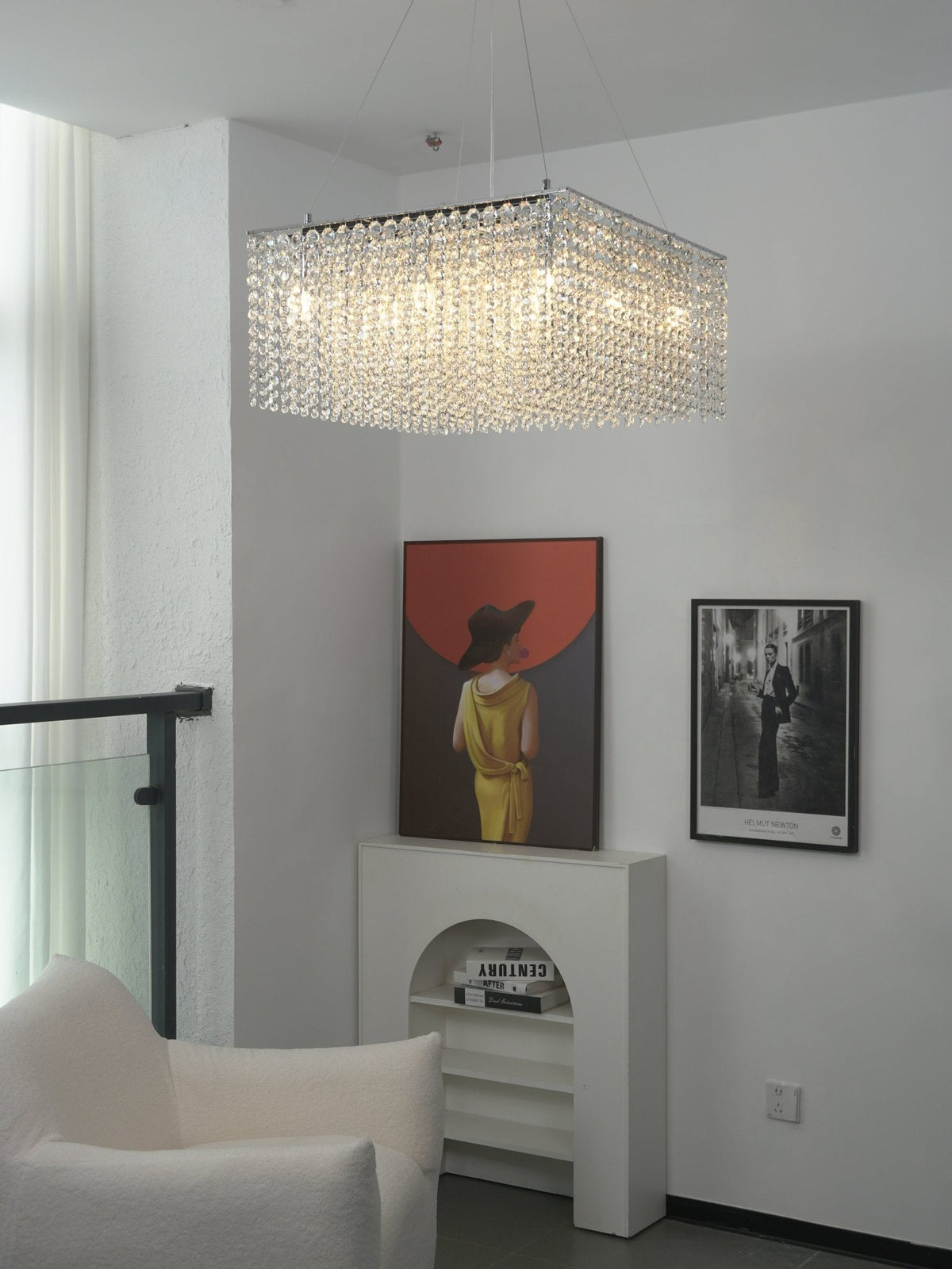 Crystal Pendant Chandelier Lighting — Chandelier | Maison Monashee — view 18