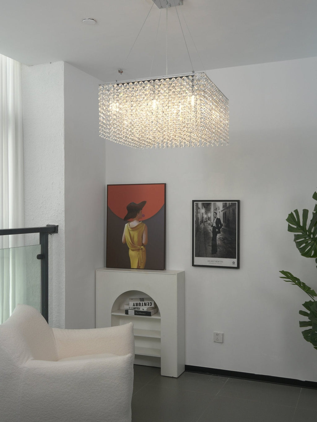 Crystal Pendant Chandelier Lighting — Chandelier | Maison Monashee — view 28